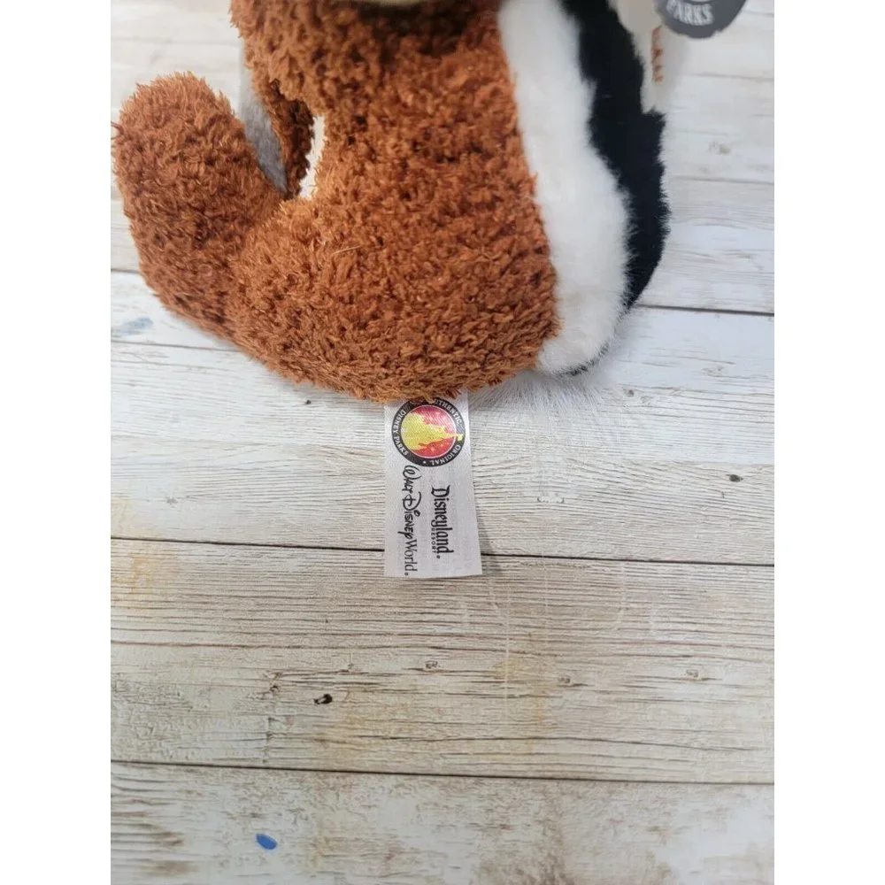 Disney World Authentic Chip & Dale Plush Chipmunks Best Friends Figures With Tag